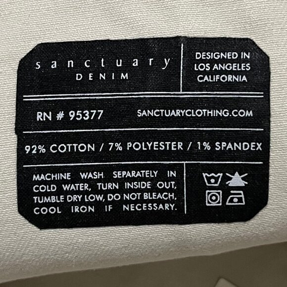 Sanctuary Clothing Denim Jeans, Women's size 26, New with tags - Picture 9 of 15